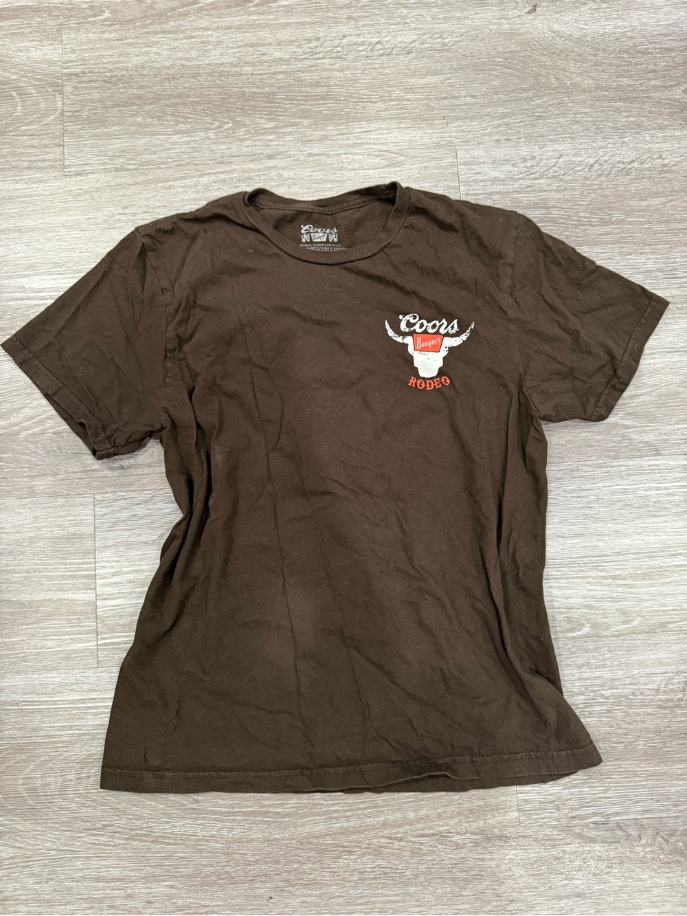 Rodeo Brown Short Sleeve Men's T-Shirt
